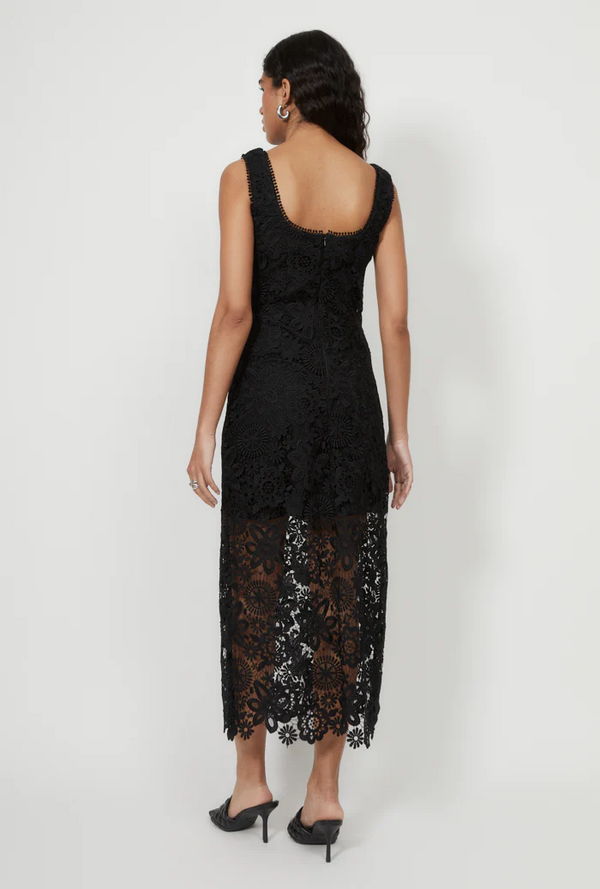 Waimari Kim Maxi Dress in Black