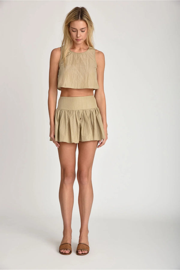 Muche & Muchette Nini Crop Top in Natural