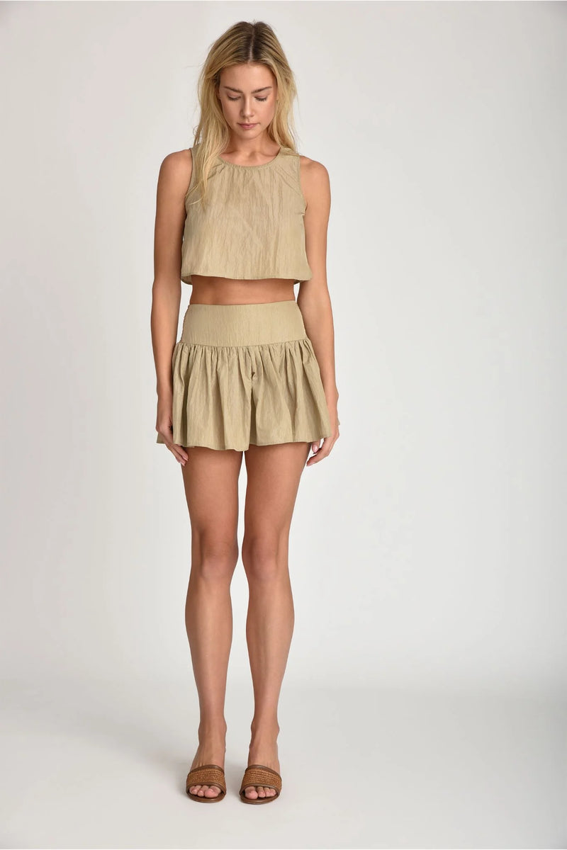 Muche & Muchette Nini Crop Top in Natural