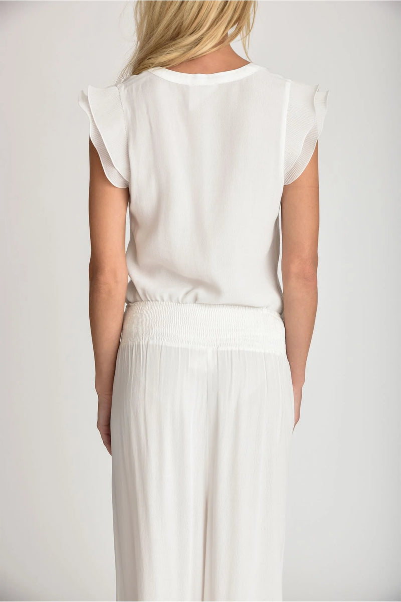 Muche & Muchette Mazzy Palazzo Pant in White