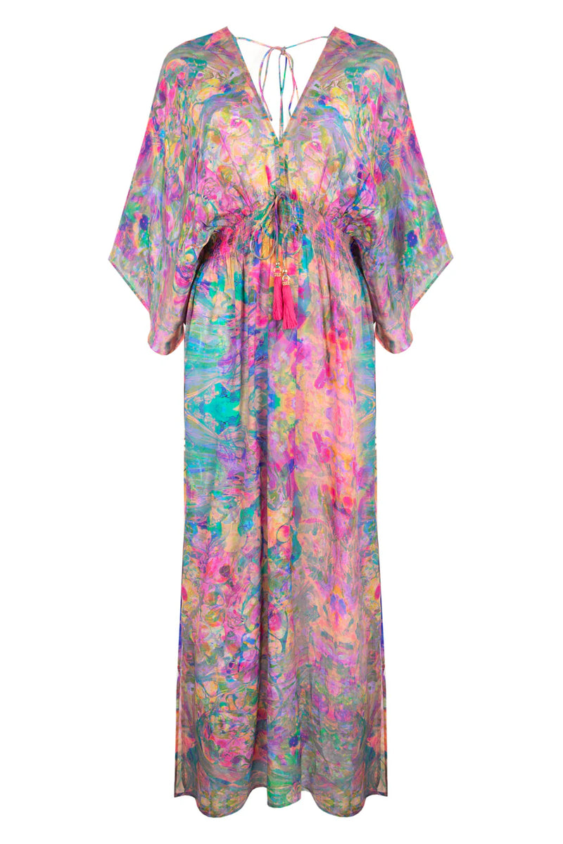 Sophia Alexia Fantasia Capri Kimono Dress