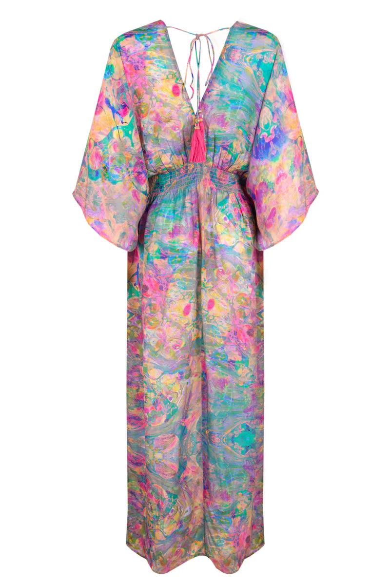 Sophia Alexia Fantasia Capri Kimono Dress