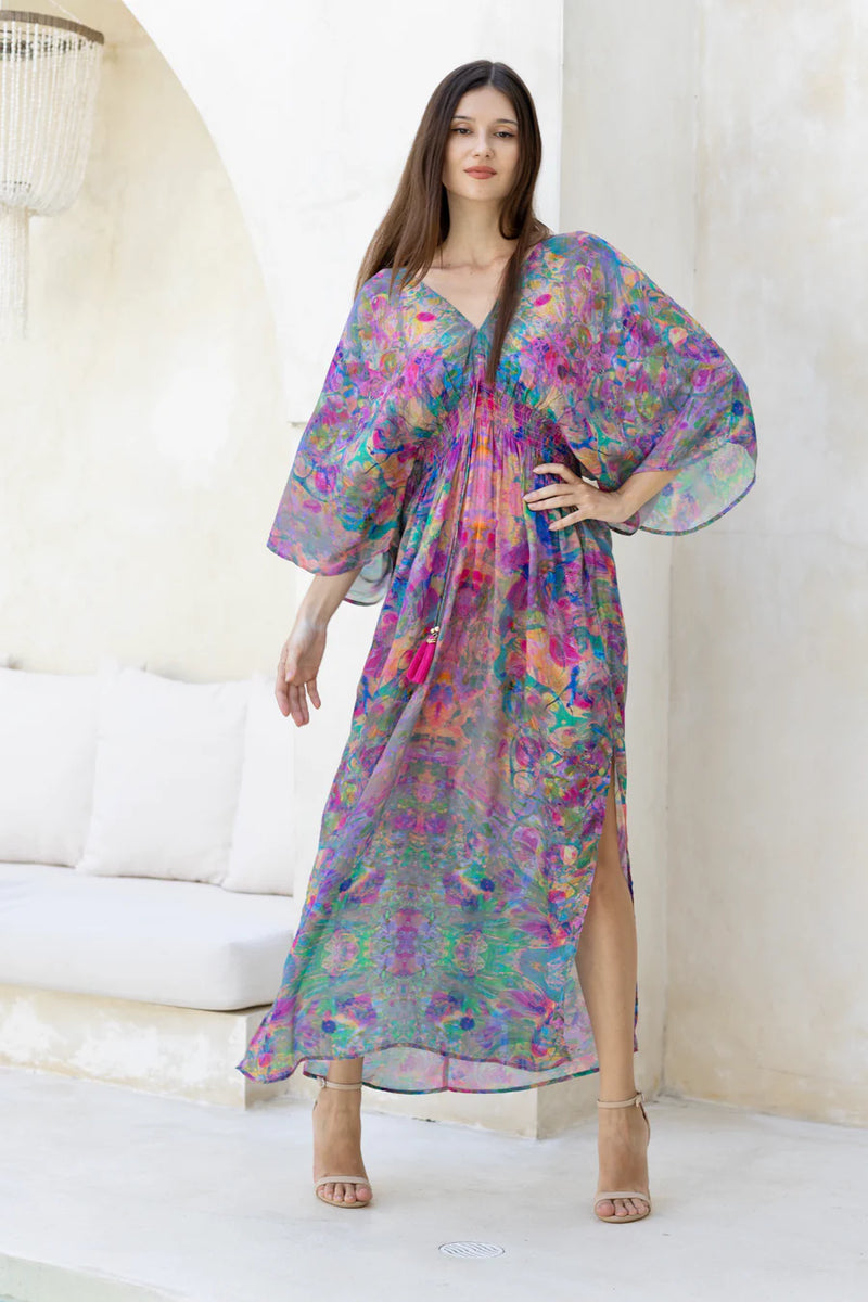 Sophia Alexia Fantasia Capri Kimono Dress