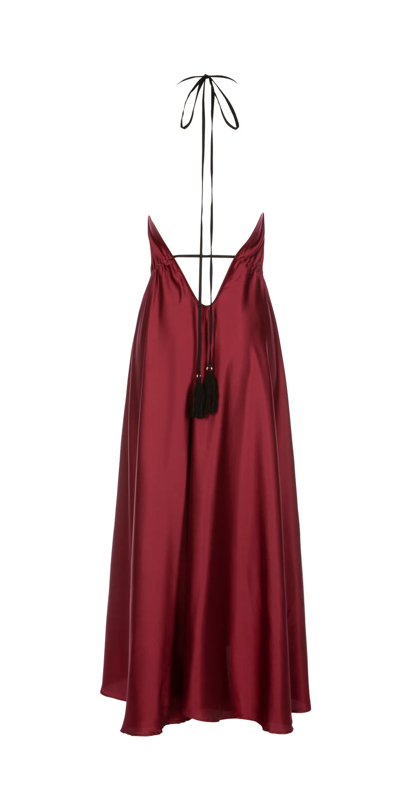 BeachCult Ibiza Dress in Wine