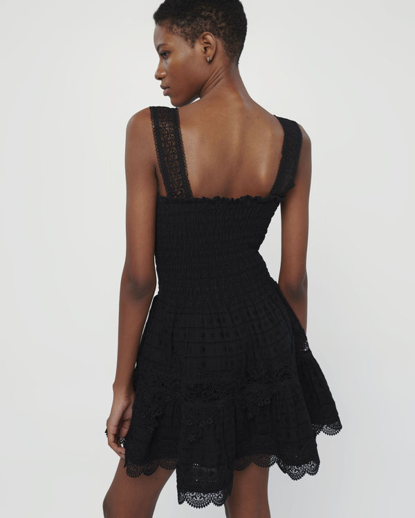 Waimari Leah Mini Dress in Black