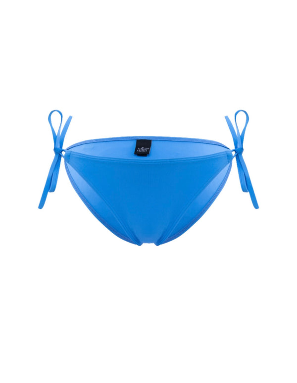 Tatiane De Freitas Mick Jagger Triangle Bikini Set in Blue