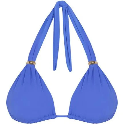 Vix Bia Tube Bikini Set in Ethereal Blue (full bottom)