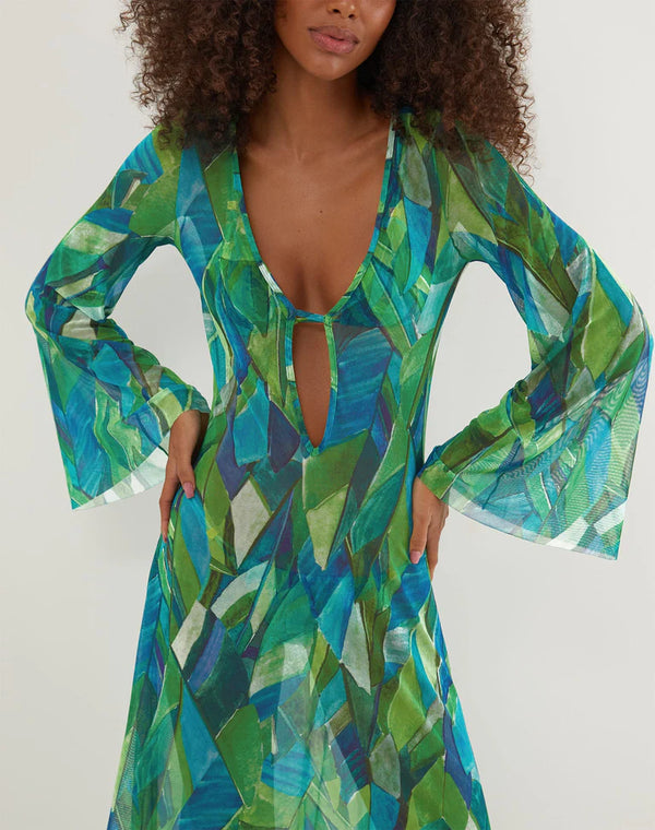 Vix Lidi Midi Coverup in Tropics