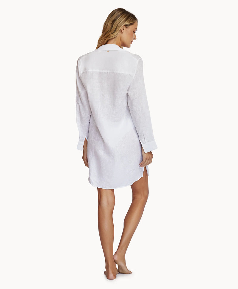 PQ Millie Tie Cover Up White