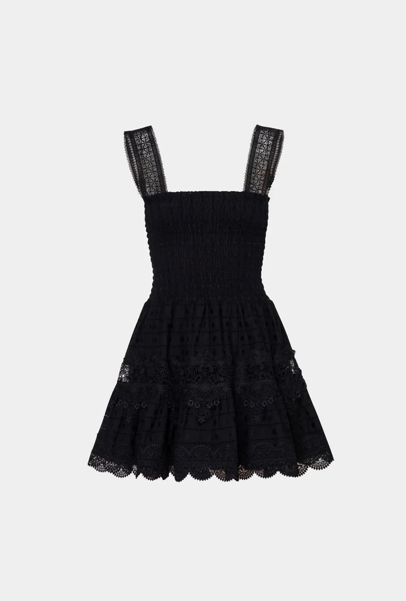 Waimari Leah Mini Dress in Black