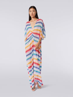 Missoni Bright Lurex Zigzag Long Kaftan -  FINAL REDUCTIONS