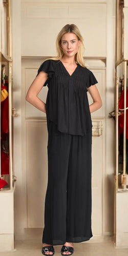 Muche & Muchette Mazzy Palazzo Pant in Black