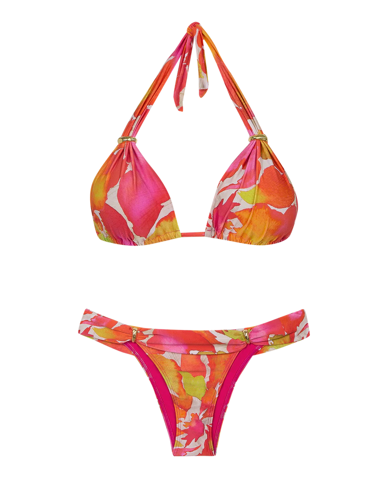 Vix Bia Tube Bikini Set in Gal (full bottom)