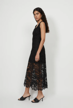 Waimari Kim Maxi Dress in Black