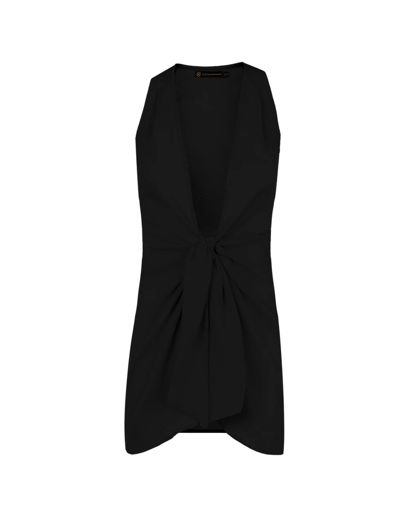 Vix Mita Short Cover Up in Black