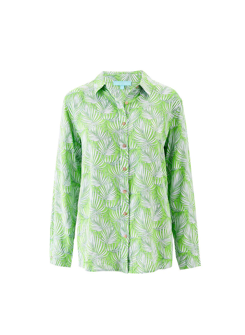 Melissa Odabash Millie Palmetto Shirt 15% OFF