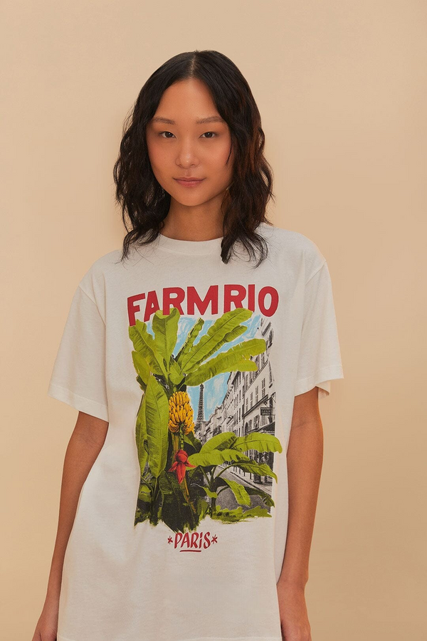 Farm Rio From Brasil To The World Relaxed T-Shirt