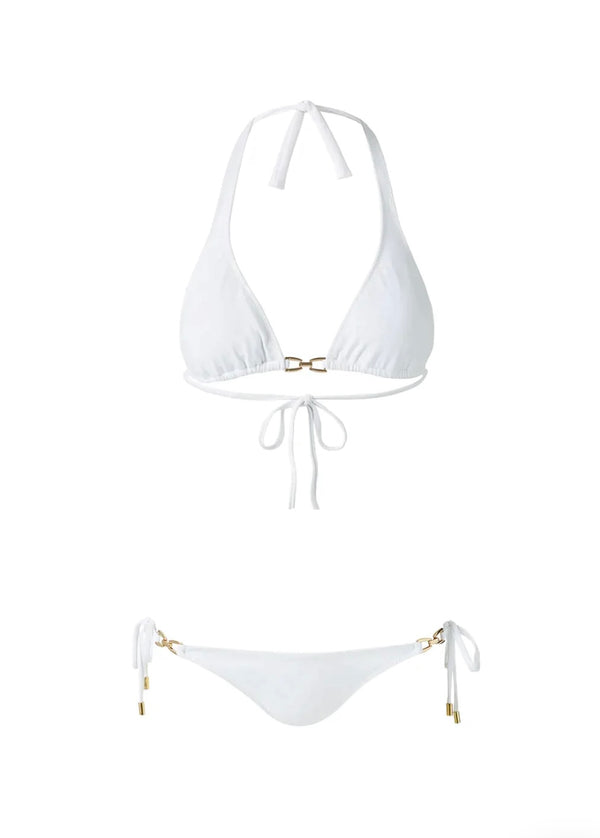 Melissa Odabash Bahamas Bikini Set White